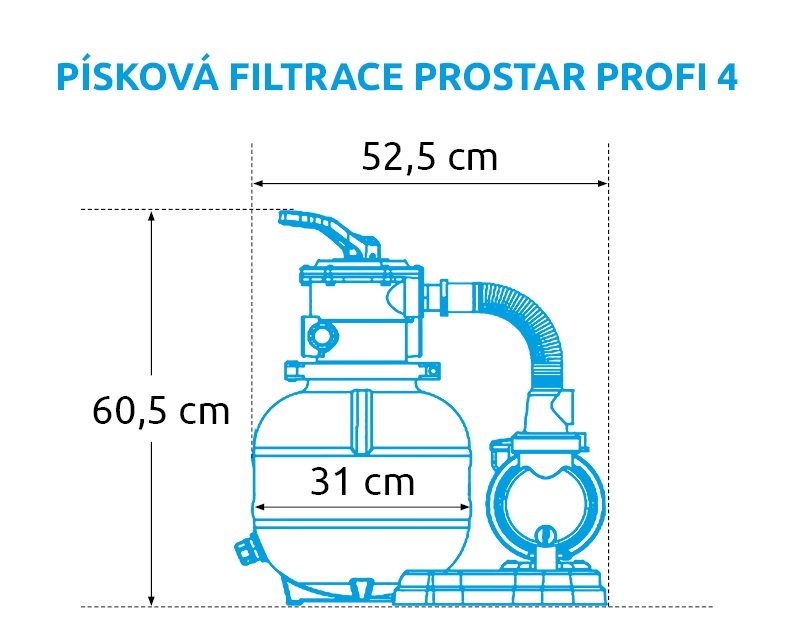 Písková filtrace Marimex ProStar Profi 4 | 10600022