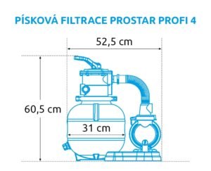 Písková filtrace ProStar Profi 4 | 10600022