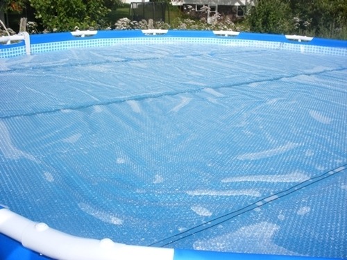 Solární plachta modrá pro bazény s Ø hladiny 3 m | 10400073