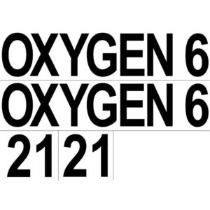 Dtd Sada Samolepek - 2x(oxygen + 6 21)