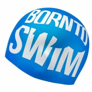 Born To Swim Seamless čepice - Elite červená